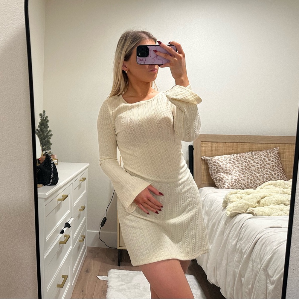 SHEIN long sleeve dress Sz XS NWOT